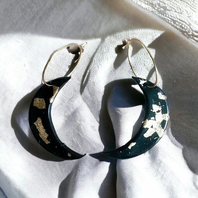 Boucles d'oreilles LUNE 🌛 