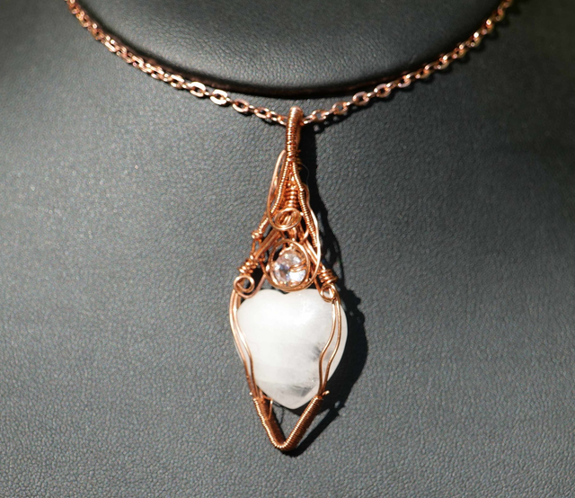 Coeur de Quartz et zircon