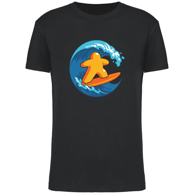 T-Shirt Surfeur Noir