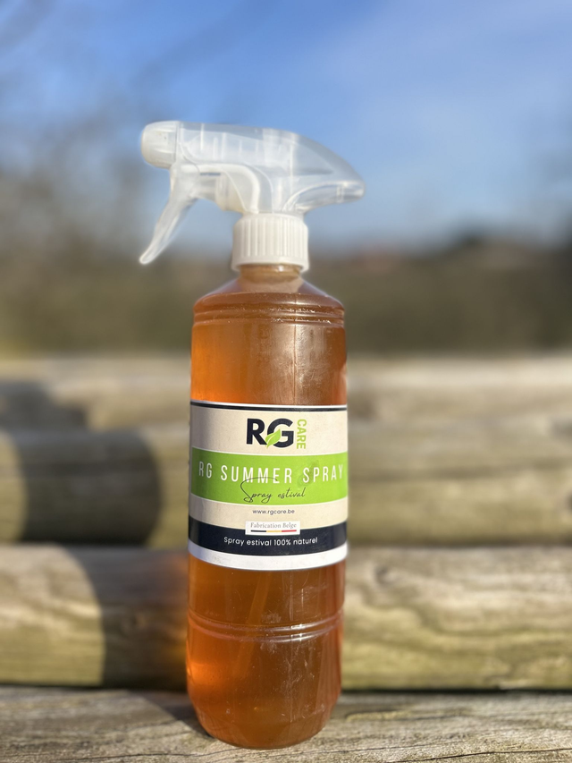 ​SUMMER SPRAY – Répulsif naturel anti-insectes pour chevaux​