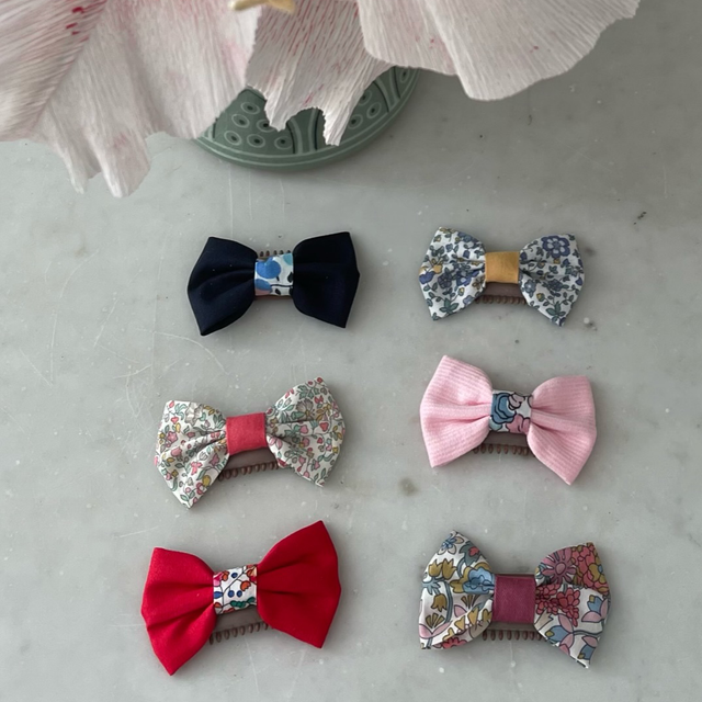 Barrette noeud antiglisse sur commande