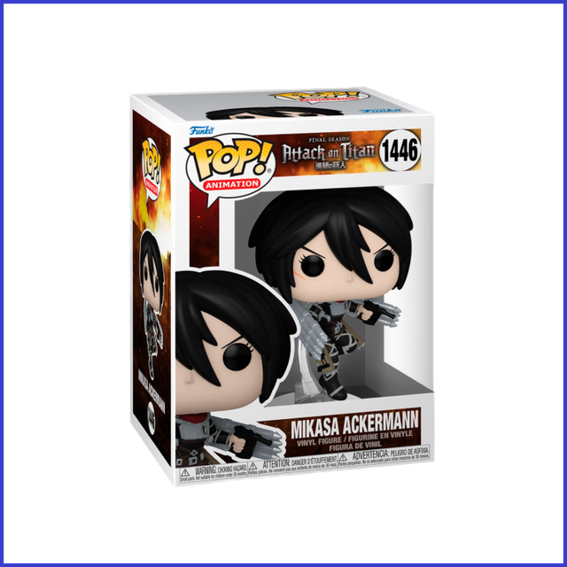 POP figure Attack on Titan Mikasa Ackermann #1446