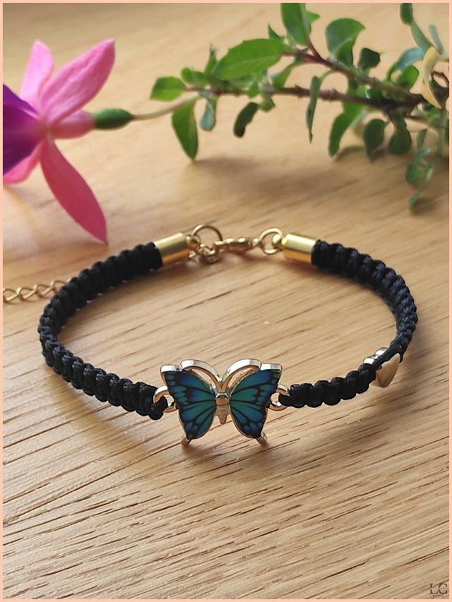 Tamie - Papillon bleu