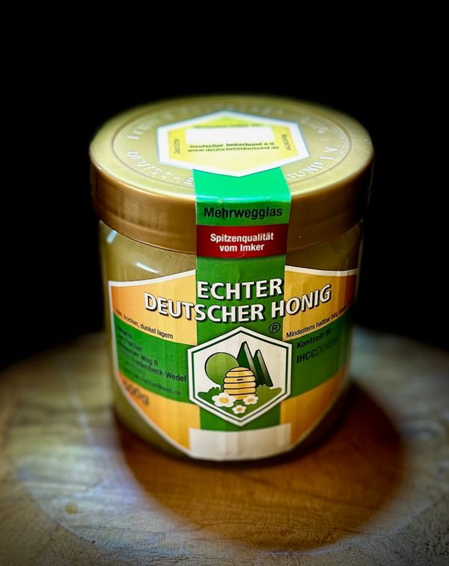 Lindenblütenhonig 500g DIB Glas