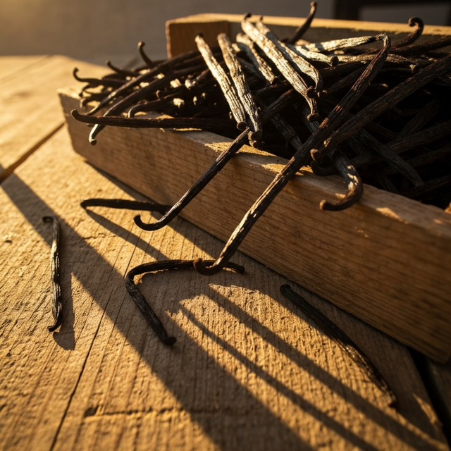 Gousse de vanille de Madagascar taille L (16-18cm)