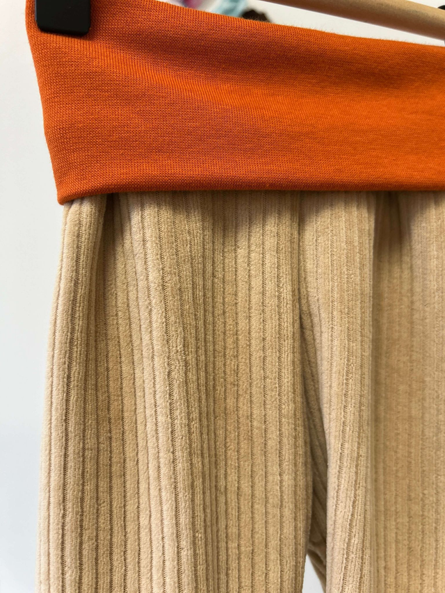Pantalon évolutif velours «Mon petit âne»