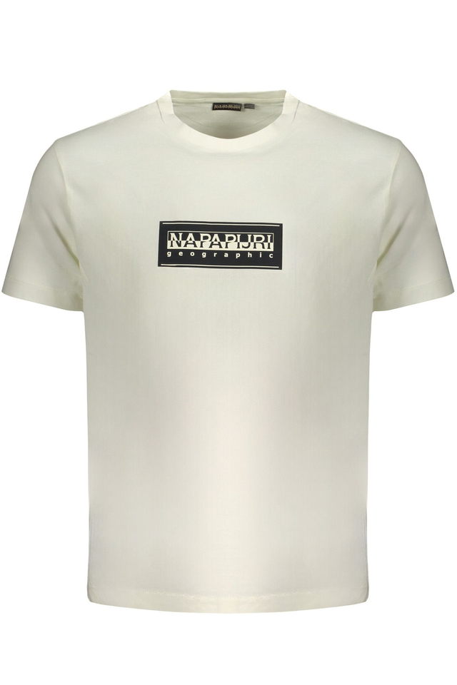 NAPAPIJRI T-SHIRT MANICHE CORTE UOMO BIANCO