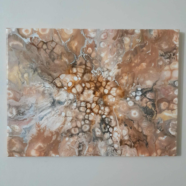 NOE - Tableau abstrait - 30x40 cm