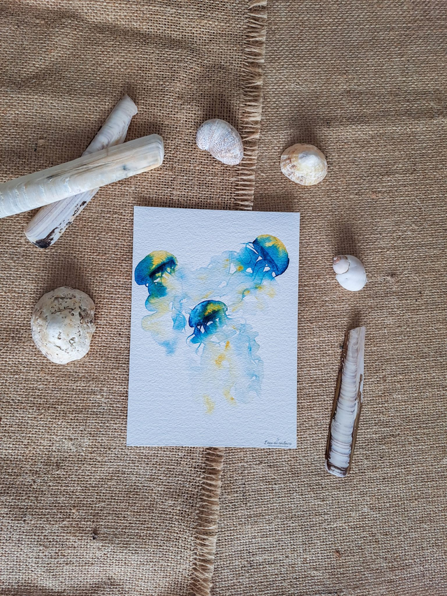 Carte Trio de méduses