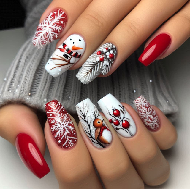 Lot de 5 Stylos Multifonctions pour Ongles et Quilling