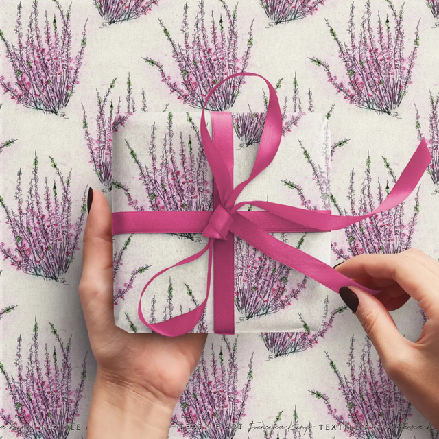 Wild Heather Wrapping Paper