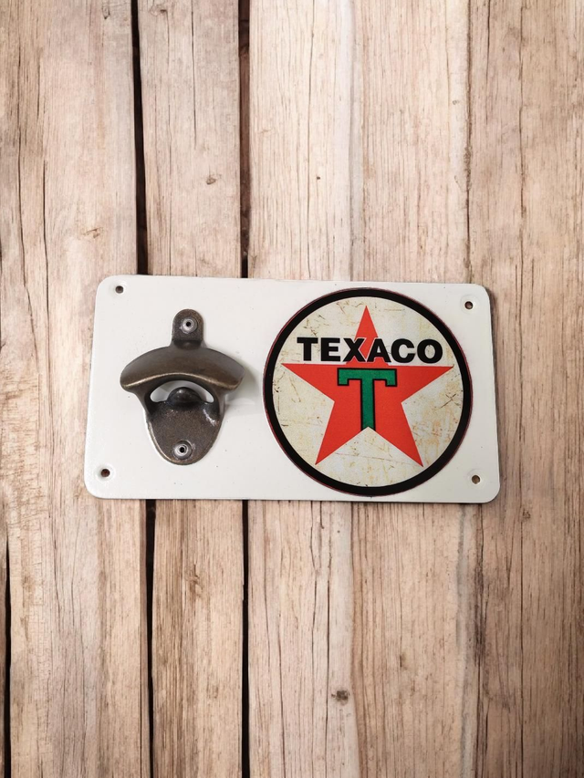 Décapsuleur mural Texaco 