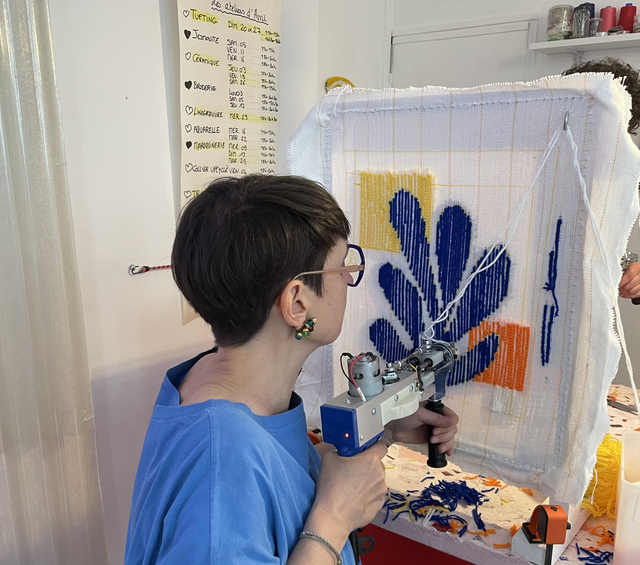 DIM.12 Octobre 11H-13H • atelier Tufting 