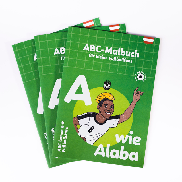 ABC-Malbuch "A wie Alaba"