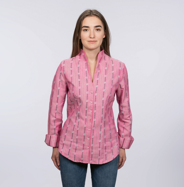 Chemise décolleté L.M Rose