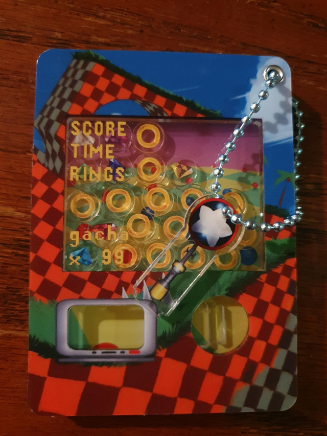 Sonic Gachapon Keychain