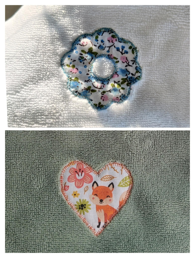 Bavoir personnalisé motif