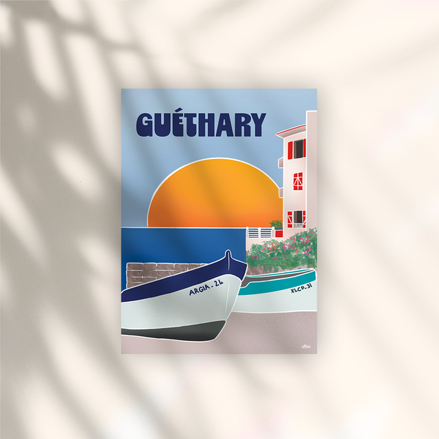 Argia I Guéthary - Toile 50x70cm