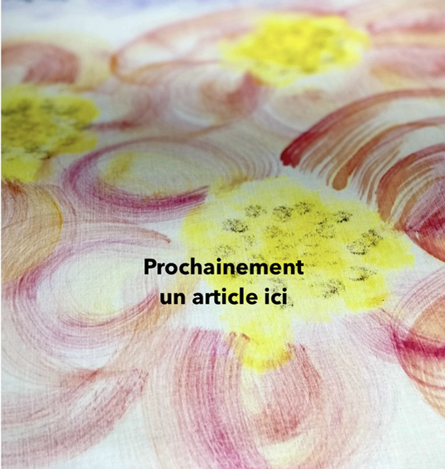 Tissu imprimé exclusif (coupon 30cm x 30cm) - Modèle Unique - Fabriqué en France