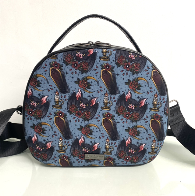 Bats and Coffins Handbag 
