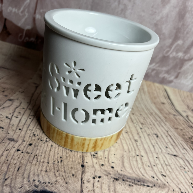 Brûleur céramique blanc sweet home 