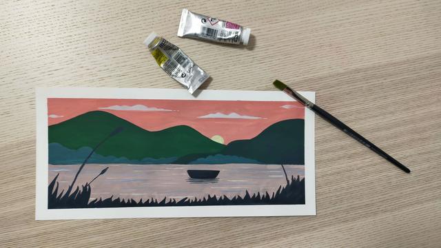 Atelier peinture - Gouache Fine