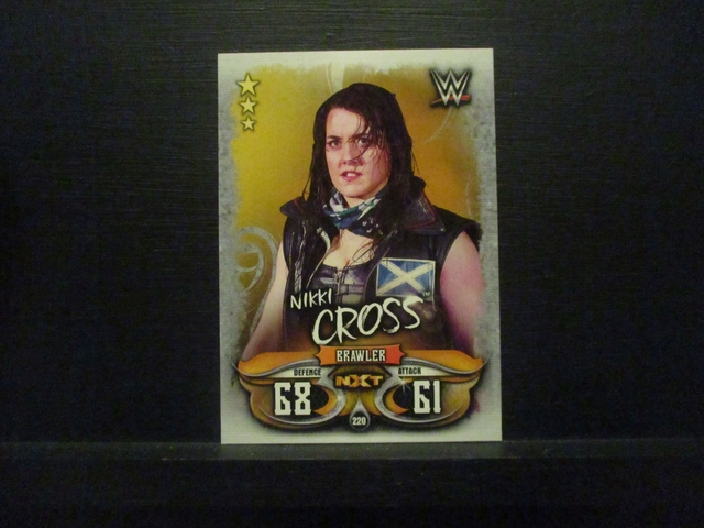 Nikki Cross - NXT Slam Attax Live Original Trading Card #220