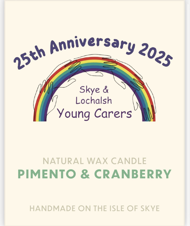 PIMENTO &amp; CRANBERRY candle in black tumbler