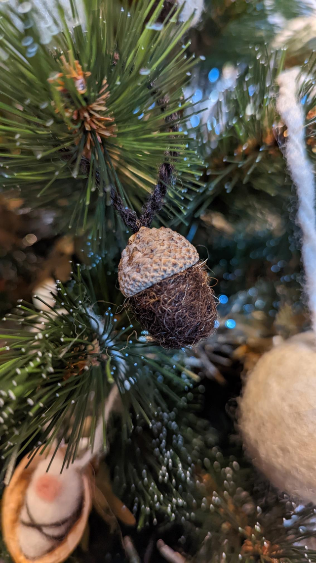 Gland en laine feutrée 