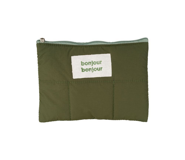 POCHETTE QUILTED VERT 