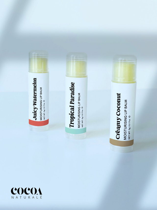 Tropical - 3 Lip Balm Set