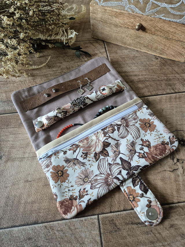 Trousse à bijoux nomade - Pochette à bijoux