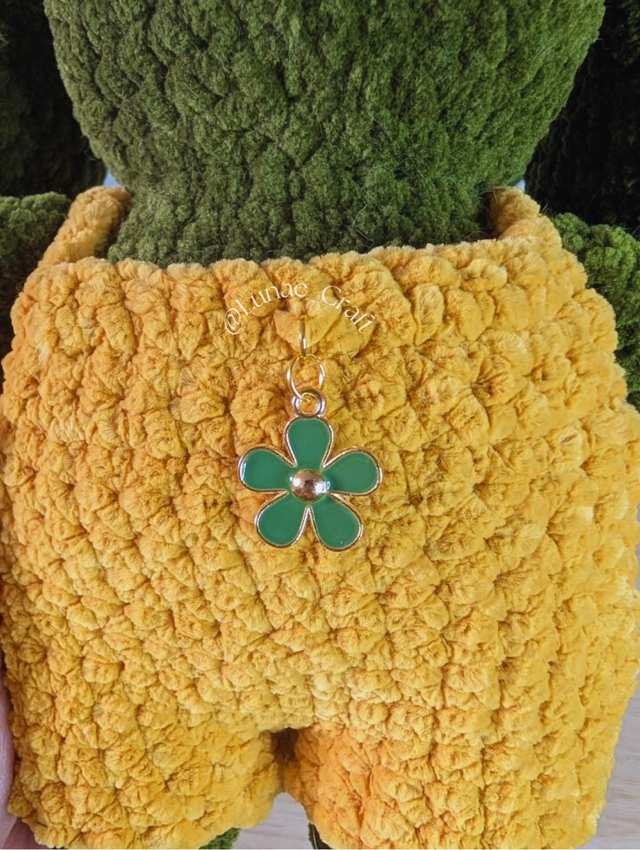 Moss le lapin de la forêt – Peluche kawaii fait main