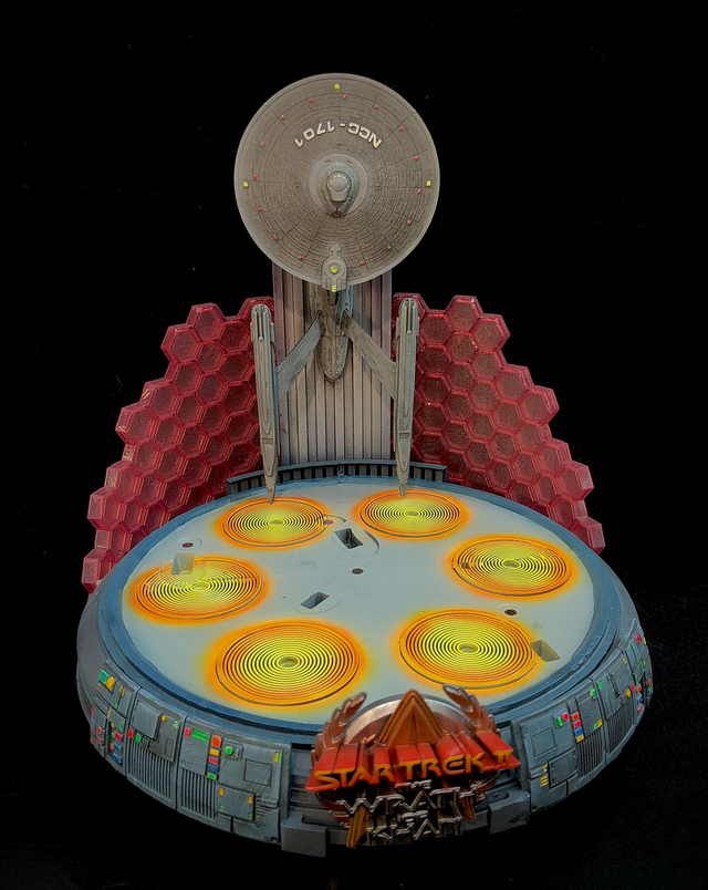 Diorama STAR TREK "la colère de Khan"