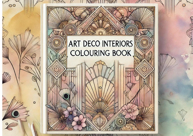 Art Deco Colouring Book