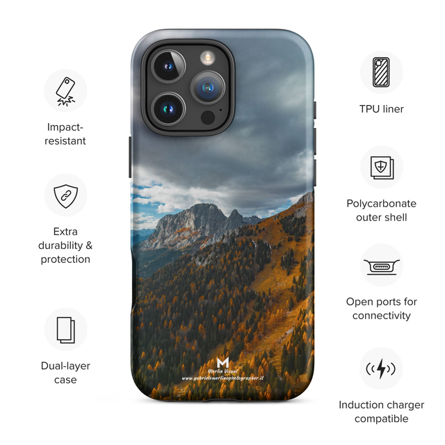 Tra le Vette d’Autunno - Cover iPhone rigida