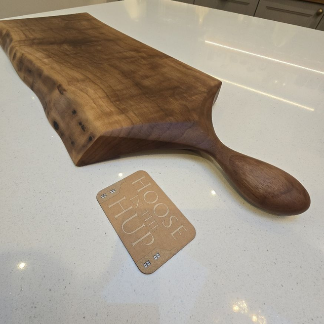 American walnut XL serving board