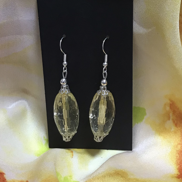 Yellow Dangling Earrings- YDE56