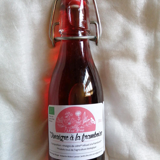 *Vinaigre à la framboise 