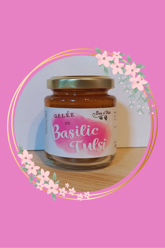 Gelée Basilic tulsi