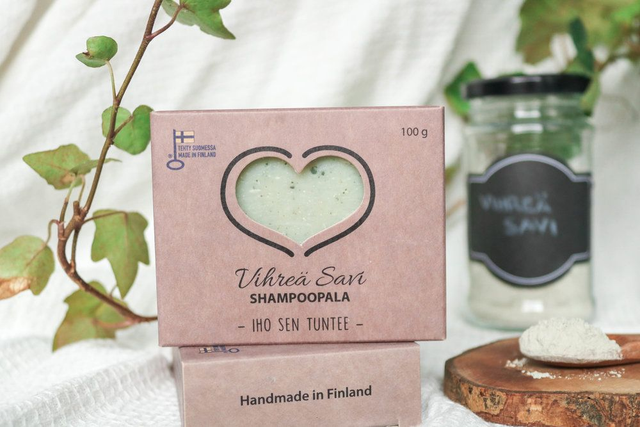 Catteco Vihreä savishampoo 100g