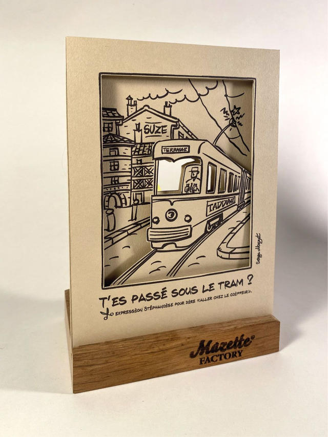 Carte Tram de Saint-Etienne