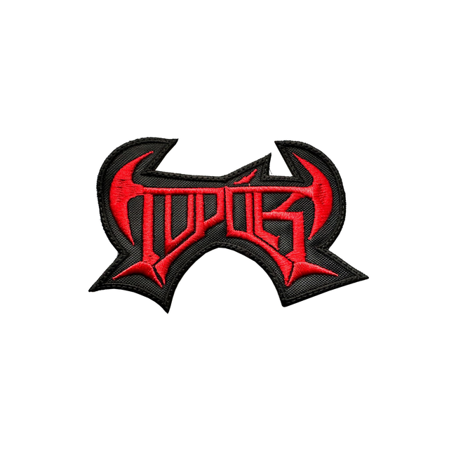 Embroidered Patch - Topór - Red Logo