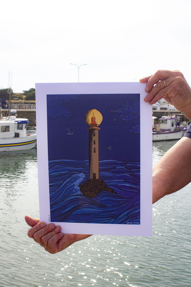 Print NUIT NOIRE 30x40 
