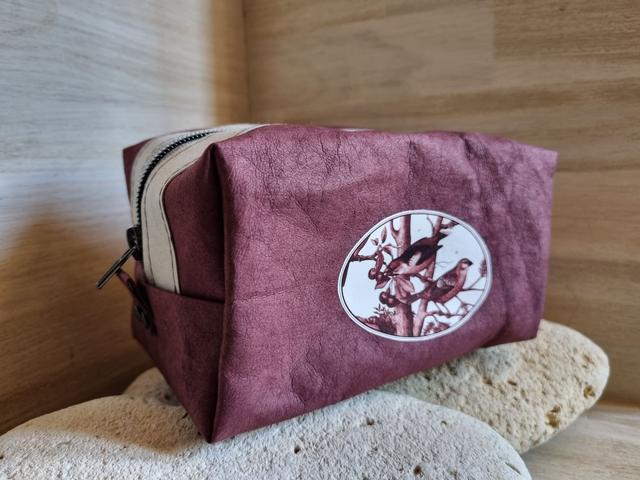 Trousse boîte prune