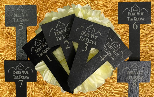 Planter Slate Engraved Home &amp; Garden