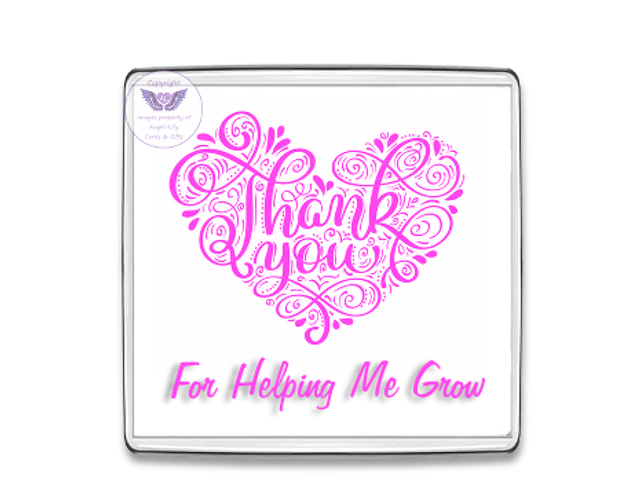 Schools Out Square Fridge Magnet FM23