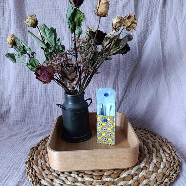 Petite Pochette Oeils de Paon