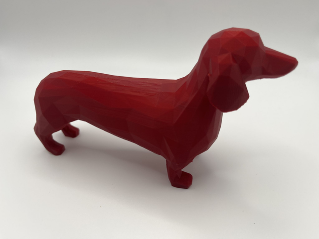 Dachshund (Standing or Sitting) - Poly Statue