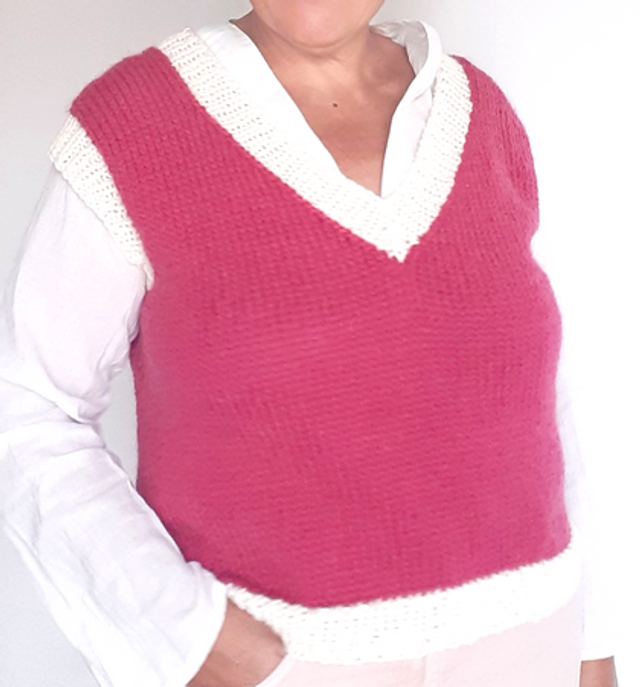 Fiche Pull sans manches  Elena